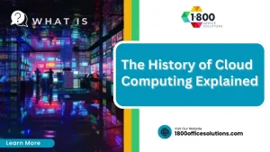 The history of cloud computing explained